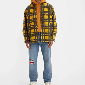 LEVI'S SKATEBOARDING 501 ORIGINAL STRAIGHT LEG FIT STRONG MEN'S JEANS SIZE 31x30